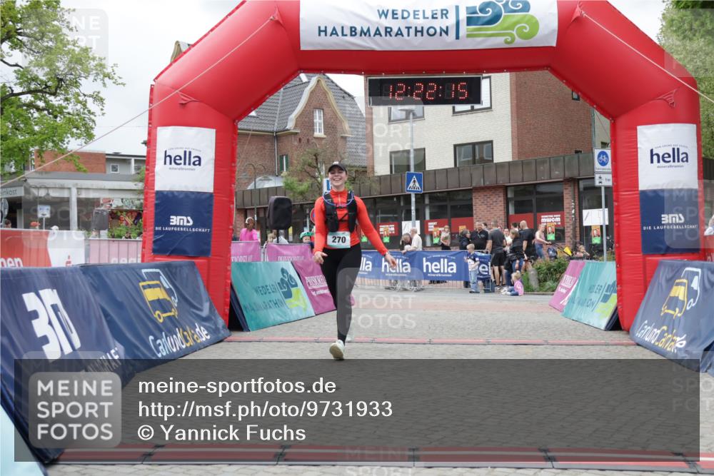 10.05.2026 - 8. Wedeler Halbmarathon Yannick Fuchs http://msf.ph/oto/9731933 10.05.2026 12:22:13 Ziel 270 meine-sportfotos.de