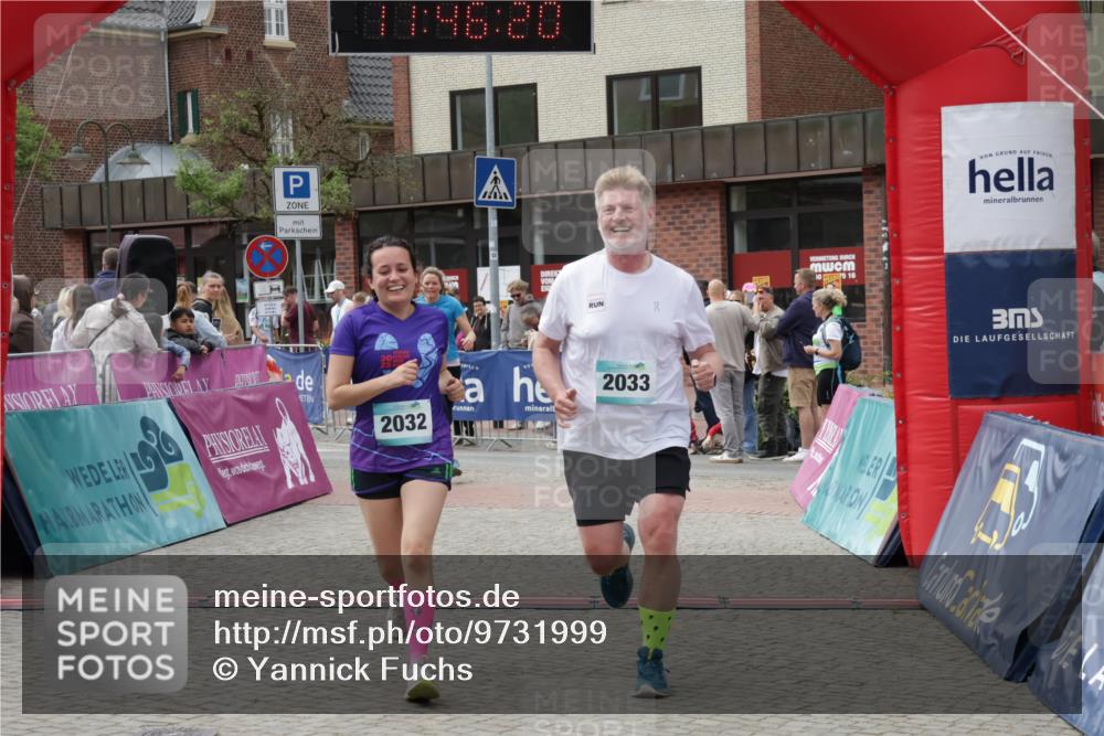 10.05.2026 - 8. Wedeler Halbmarathon Yannick Fuchs http://msf.ph/oto/9731999 10.05.2026 11:46:18 Ziel 172, 580, 605, 2032, 2033 meine-sportfotos.de