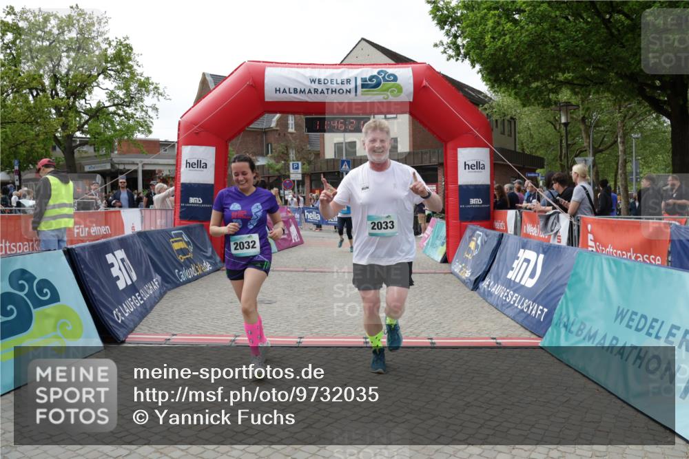 10.05.2026 - 8. Wedeler Halbmarathon Yannick Fuchs http://msf.ph/oto/9732035 10.05.2026 11:46:19 Ziel 172, 605, 2032, 2033 meine-sportfotos.de