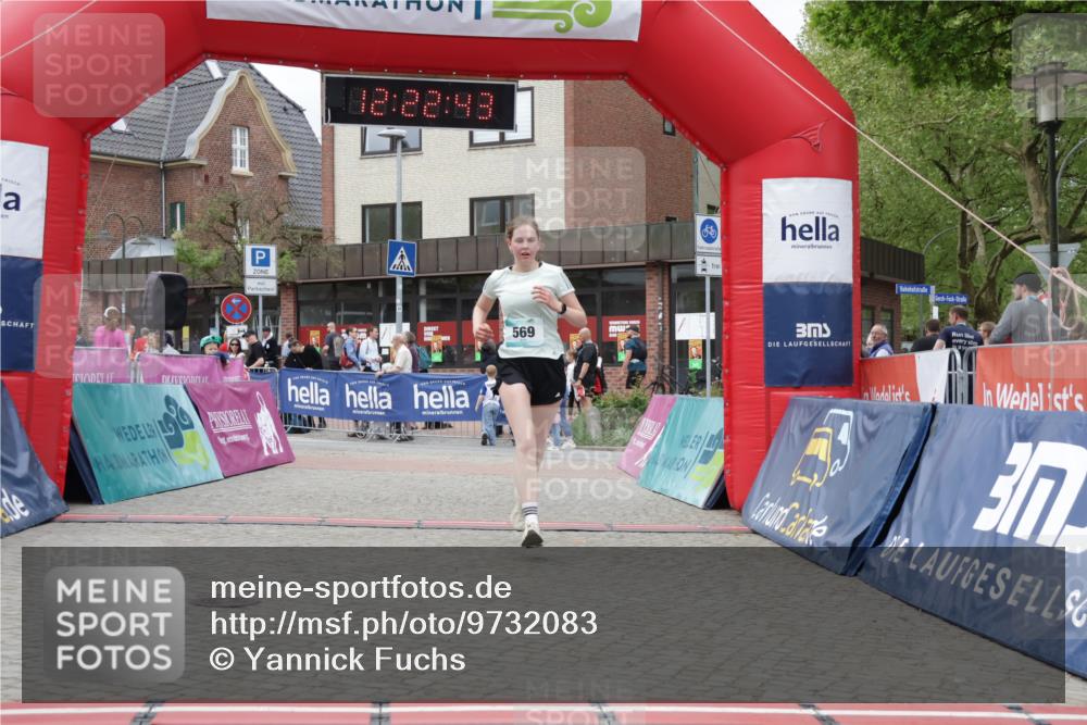 10.05.2026 - 8. Wedeler Halbmarathon Yannick Fuchs http://msf.ph/oto/9732083 10.05.2026 12:22:41 Ziel 569 meine-sportfotos.de