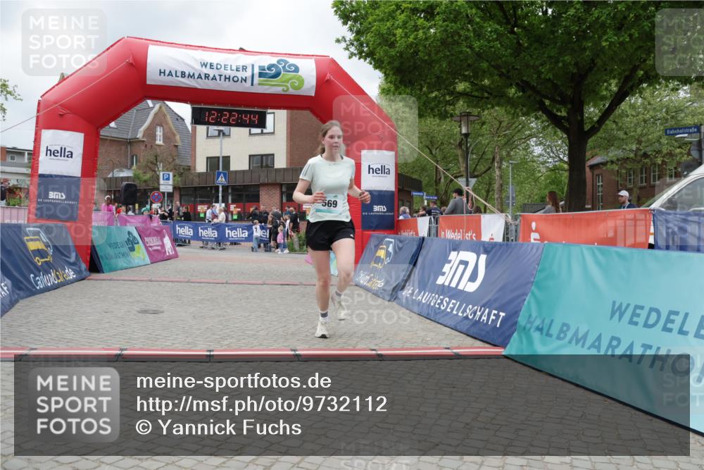 10.05.2026 - 8. Wedeler Halbmarathon Yannick Fuchs http://msf.ph/oto/9732112 10.05.2026 12:22:42 Ziel 569 meine-sportfotos.de