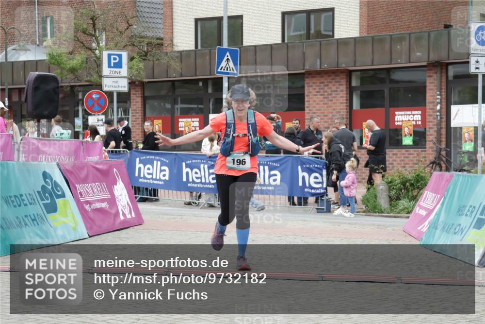 10.05.2026 - 8. Wedeler Halbmarathon Yannick Fuchs http://msf.ph/oto/9732182 10.05.2026 12:23:04 Ziel 196 meine-sportfotos.de