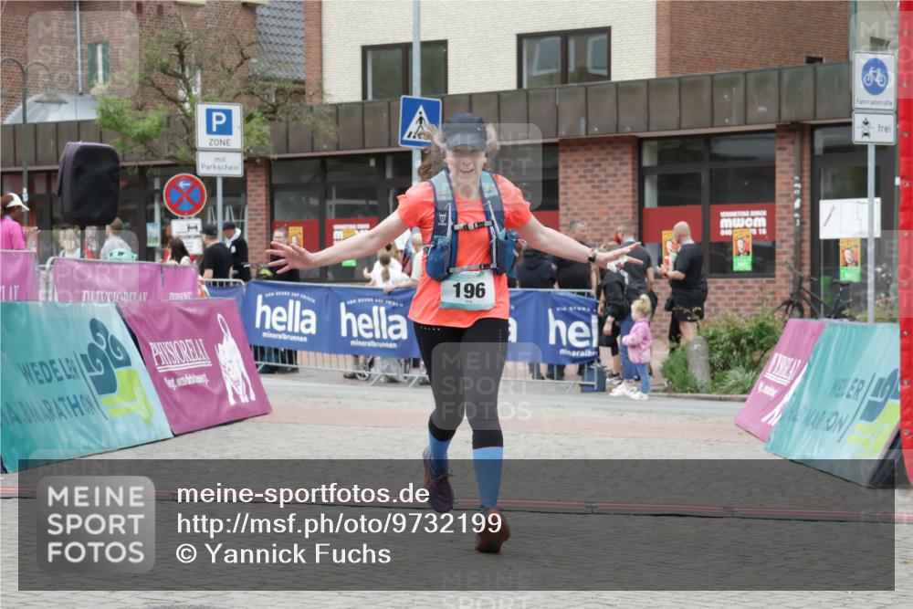 10.05.2026 - 8. Wedeler Halbmarathon Yannick Fuchs http://msf.ph/oto/9732199 10.05.2026 12:23:05 Ziel 196 meine-sportfotos.de