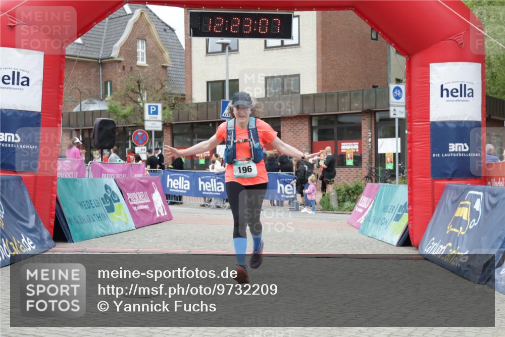 10.05.2026 - 8. Wedeler Halbmarathon Yannick Fuchs http://msf.ph/oto/9732209 10.05.2026 12:23:05 Ziel 196 meine-sportfotos.de