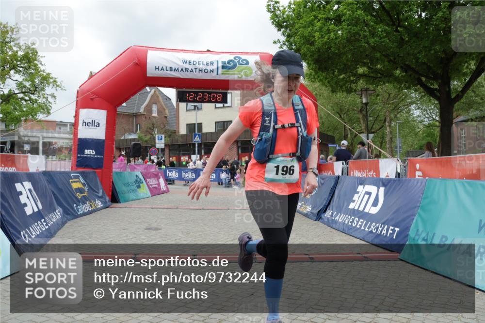10.05.2026 - 8. Wedeler Halbmarathon Yannick Fuchs http://msf.ph/oto/9732244 10.05.2026 12:23:06 Ziel 196 meine-sportfotos.de
