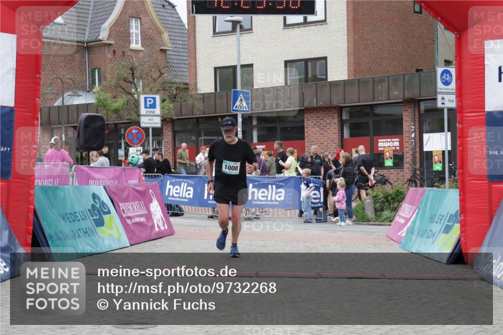 10.05.2026 - 8. Wedeler Halbmarathon Yannick Fuchs http://msf.ph/oto/9732268 10.05.2026 12:23:28 Ziel 1000 meine-sportfotos.de