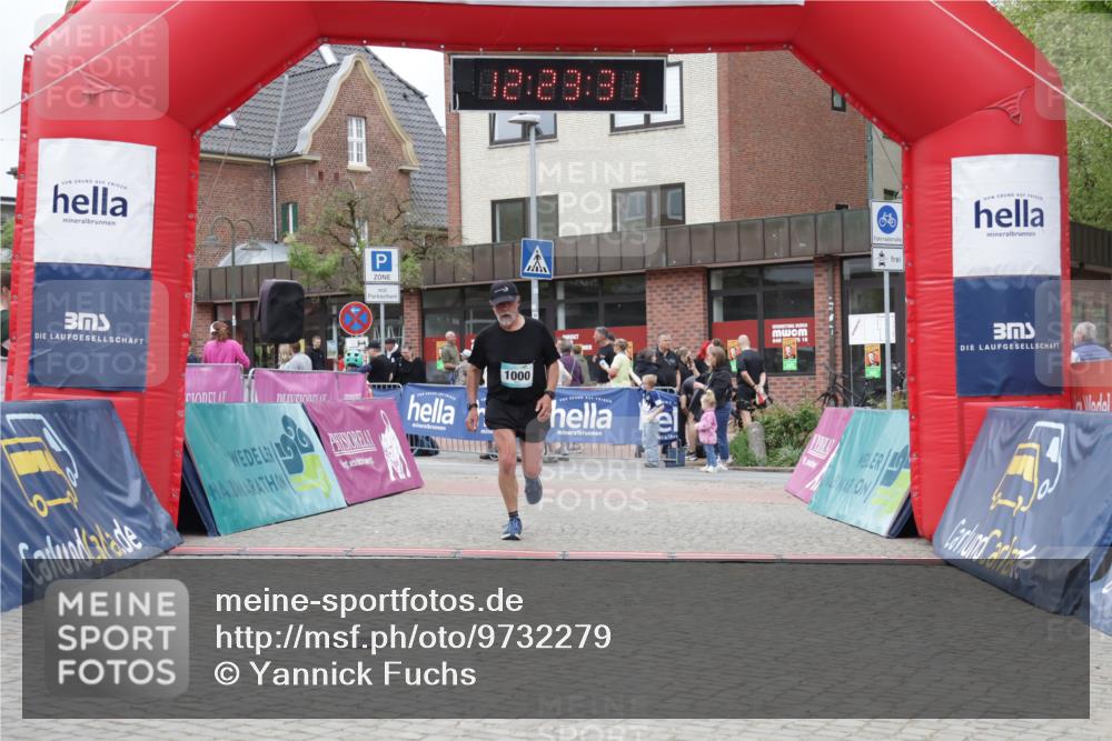 10.05.2026 - 8. Wedeler Halbmarathon Yannick Fuchs http://msf.ph/oto/9732279 10.05.2026 12:23:29 Ziel 1000 meine-sportfotos.de