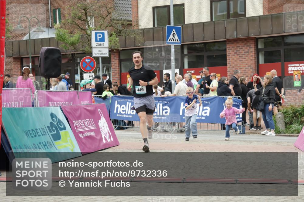 10.05.2026 - 8. Wedeler Halbmarathon Yannick Fuchs http://msf.ph/oto/9732336 10.05.2026 12:23:41 Ziel 449 meine-sportfotos.de