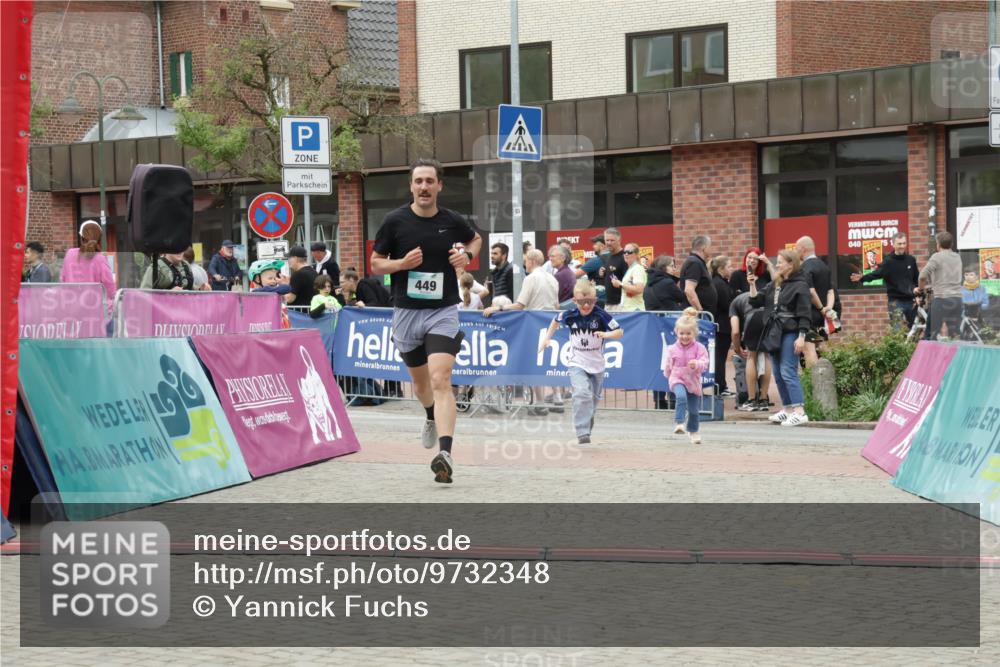 10.05.2026 - 8. Wedeler Halbmarathon Yannick Fuchs http://msf.ph/oto/9732348 10.05.2026 12:23:42 Ziel 181, 449 meine-sportfotos.de