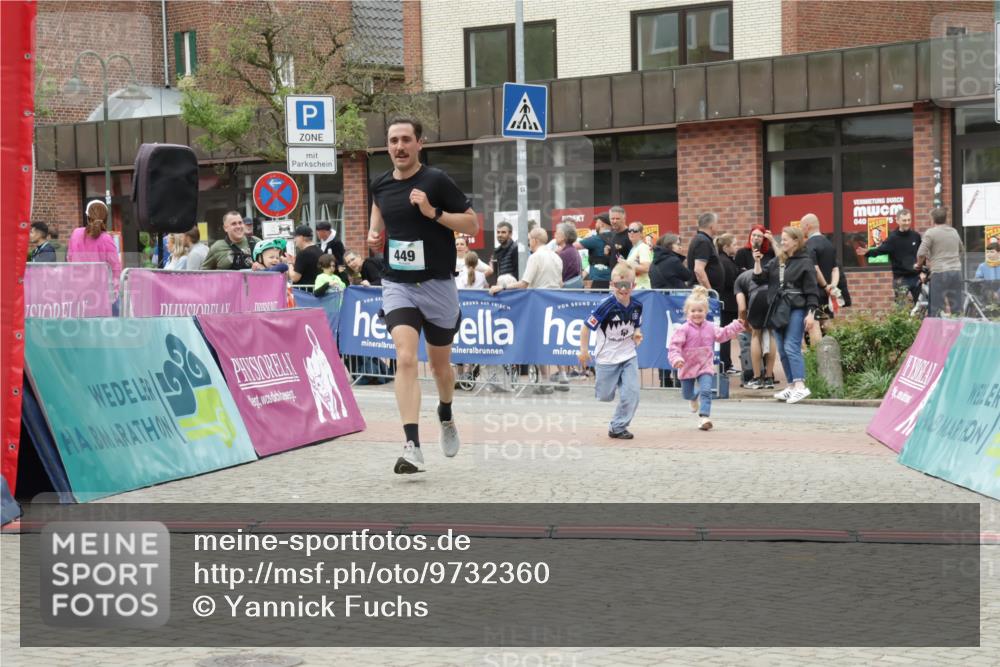10.05.2026 - 8. Wedeler Halbmarathon Yannick Fuchs http://msf.ph/oto/9732360 10.05.2026 12:23:42 Ziel 181, 449 meine-sportfotos.de