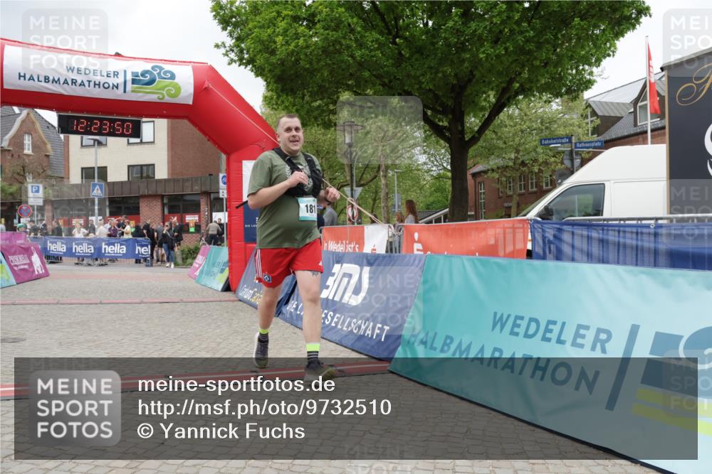 10.05.2026 - 8. Wedeler Halbmarathon Yannick Fuchs http://msf.ph/oto/9732510 10.05.2026 12:23:48 Ziel 181, 449 meine-sportfotos.de