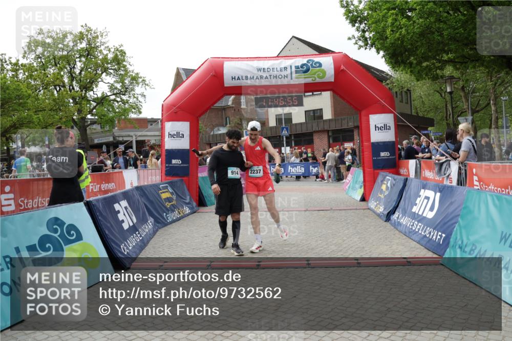 10.05.2026 - 8. Wedeler Halbmarathon Yannick Fuchs http://msf.ph/oto/9732562 10.05.2026 11:46:54 Ziel 914, 2237 meine-sportfotos.de