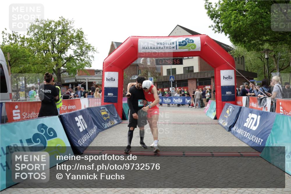 10.05.2026 - 8. Wedeler Halbmarathon Yannick Fuchs http://msf.ph/oto/9732576 10.05.2026 11:46:54 Ziel 914, 2237 meine-sportfotos.de