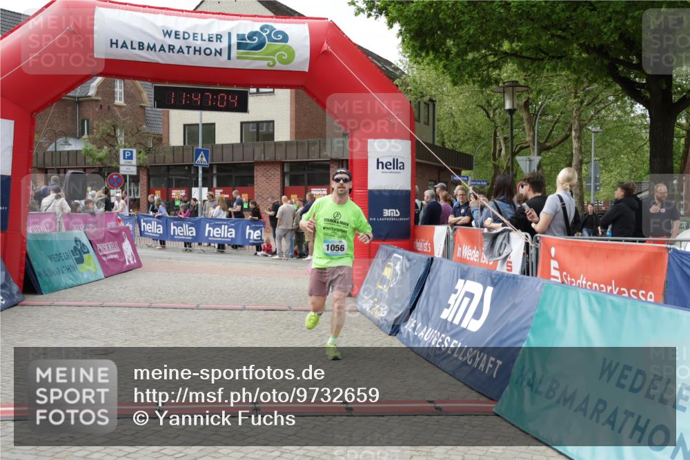 10.05.2026 - 8. Wedeler Halbmarathon Yannick Fuchs http://msf.ph/oto/9732659 10.05.2026 11:47:02 Ziel 761, 1056 meine-sportfotos.de