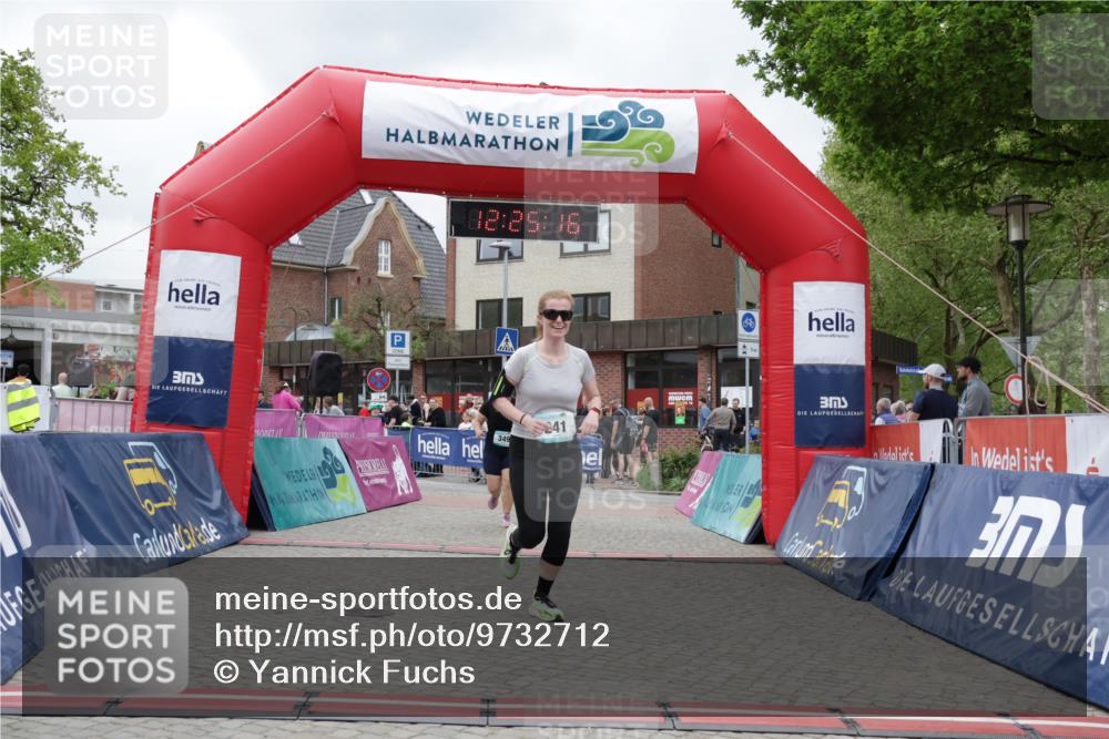 10.05.2026 - 8. Wedeler Halbmarathon Yannick Fuchs http://msf.ph/oto/9732712 10.05.2026 12:25:14 Ziel 241, 349 meine-sportfotos.de