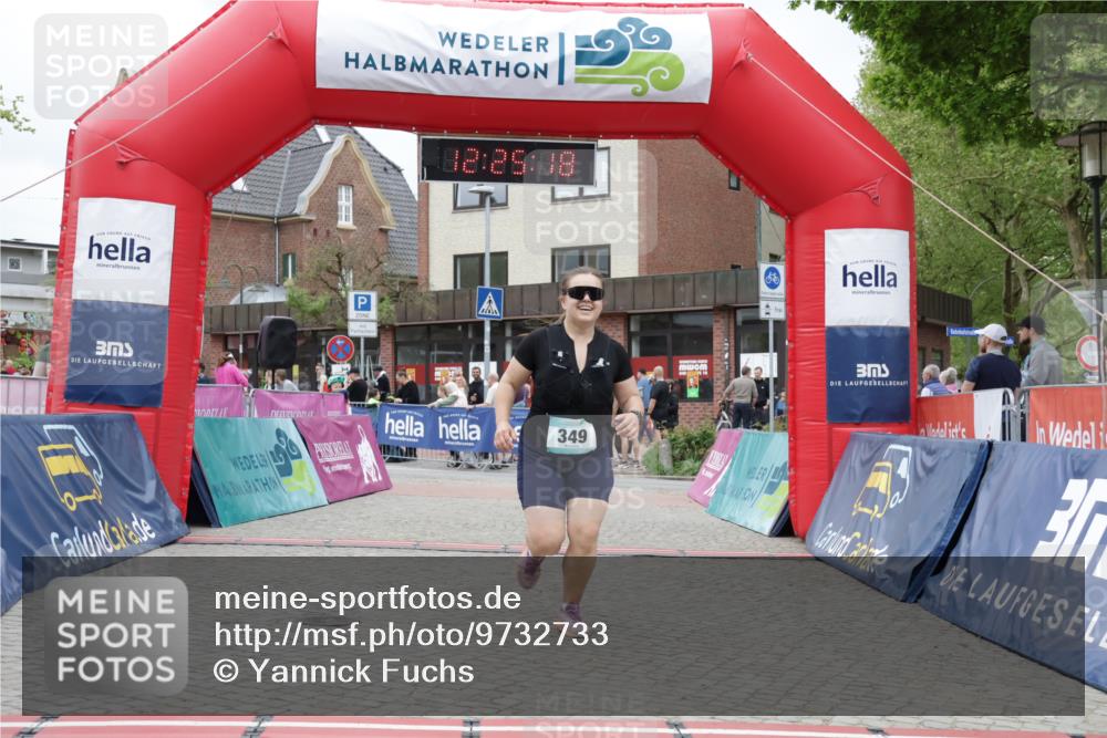 10.05.2026 - 8. Wedeler Halbmarathon Yannick Fuchs http://msf.ph/oto/9732733 10.05.2026 12:25:16 Ziel 241, 349 meine-sportfotos.de