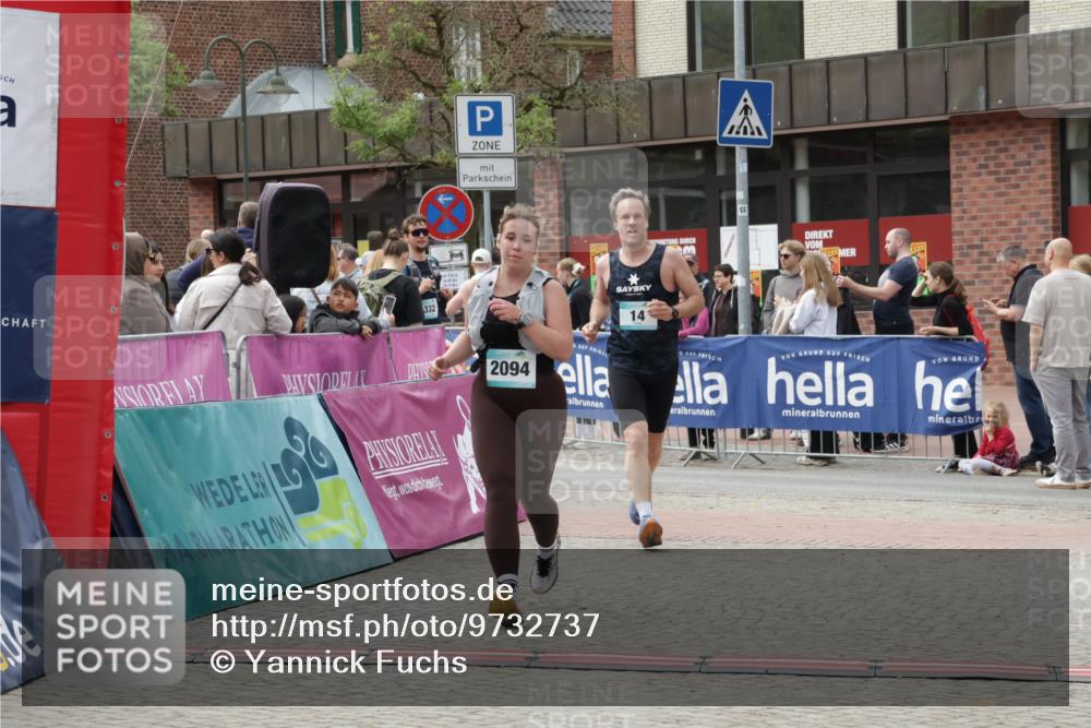 10.05.2026 - 8. Wedeler Halbmarathon Yannick Fuchs http://msf.ph/oto/9732737 10.05.2026 11:47:15 Ziel 14, 332, 853, 2094 meine-sportfotos.de