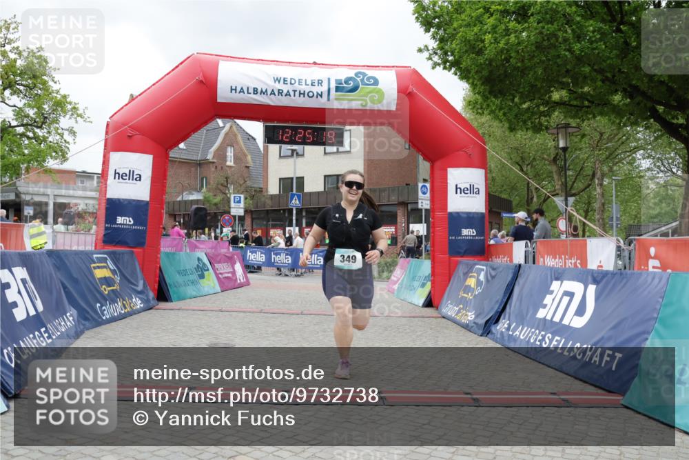 10.05.2026 - 8. Wedeler Halbmarathon Yannick Fuchs http://msf.ph/oto/9732738 10.05.2026 12:25:17 Ziel 241, 349 meine-sportfotos.de