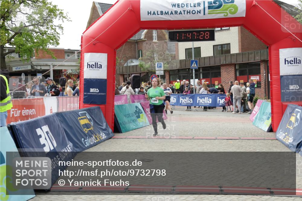 10.05.2026 - 8. Wedeler Halbmarathon Yannick Fuchs http://msf.ph/oto/9732798 10.05.2026 11:47:26 Ziel 160, 199 meine-sportfotos.de
