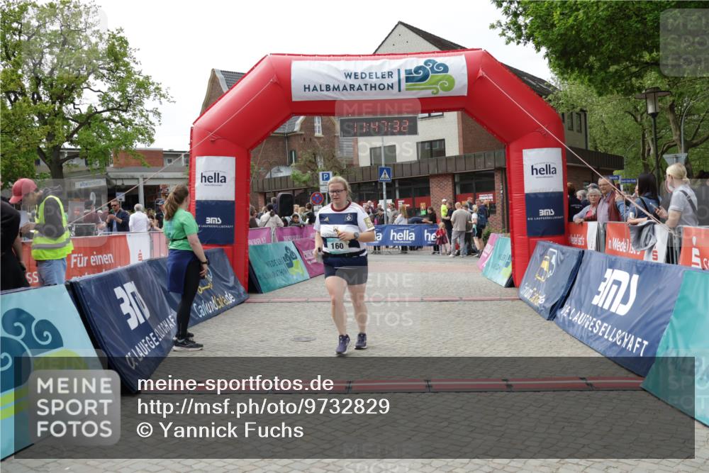 10.05.2026 - 8. Wedeler Halbmarathon Yannick Fuchs http://msf.ph/oto/9732829 10.05.2026 11:47:30 Ziel 160, 199, 826 meine-sportfotos.de