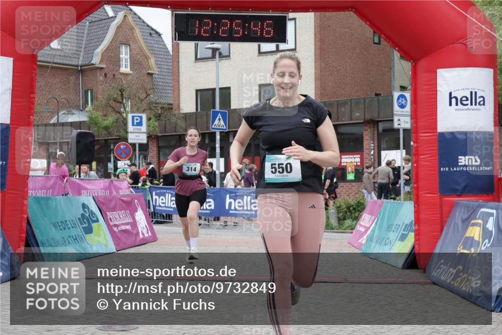 10.05.2026 - 8. Wedeler Halbmarathon Yannick Fuchs http://msf.ph/oto/9732849 10.05.2026 12:25:44 Ziel 314, 550 meine-sportfotos.de