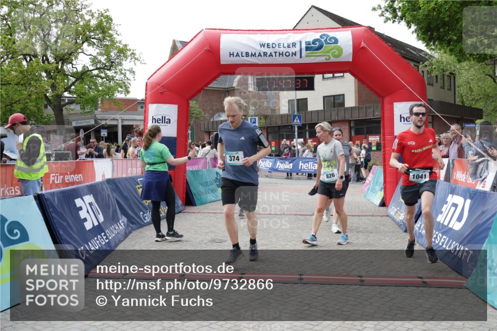 10.05.2026 - 8. Wedeler Halbmarathon Yannick Fuchs http://msf.ph/oto/9732866 10.05.2026 11:47:36 Ziel 198, 564, 826, 1041 meine-sportfotos.de