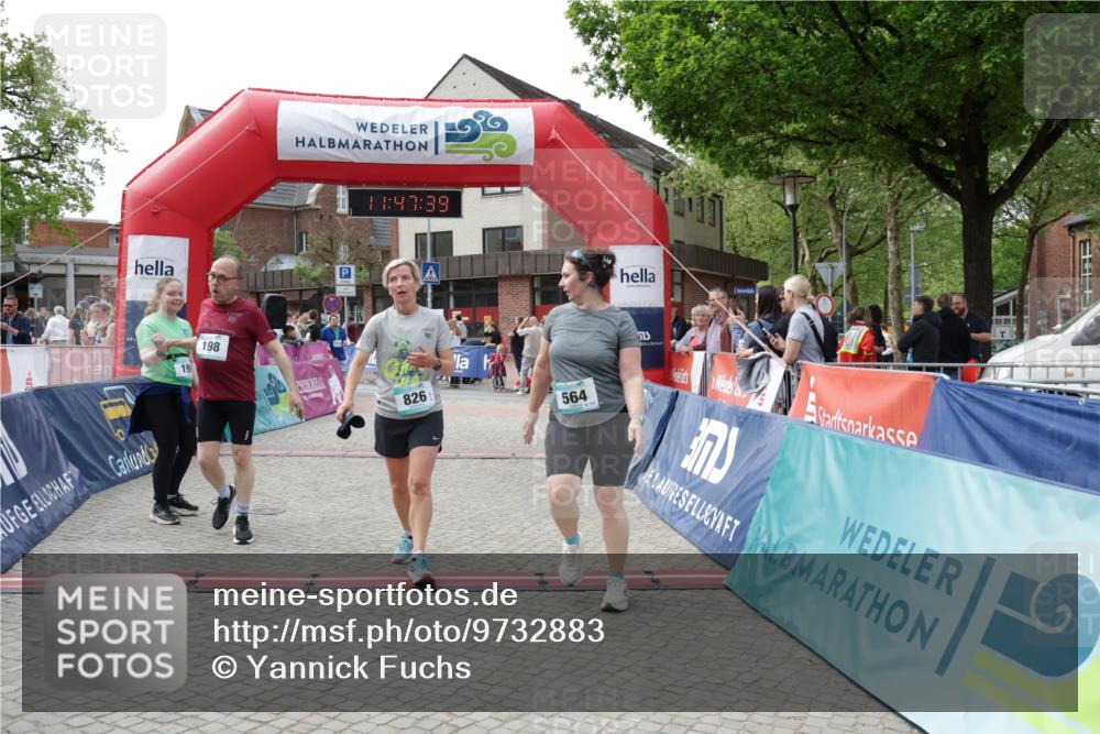 10.05.2026 - 8. Wedeler Halbmarathon Yannick Fuchs http://msf.ph/oto/9732883 10.05.2026 11:47:37 Ziel 198, 564, 826, 1041 meine-sportfotos.de
