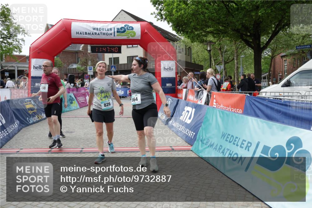 10.05.2026 - 8. Wedeler Halbmarathon Yannick Fuchs http://msf.ph/oto/9732887 10.05.2026 11:47:38 Ziel 198, 564, 826, 1041, 2010 meine-sportfotos.de