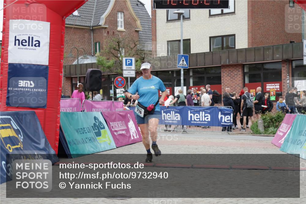 10.05.2026 - 8. Wedeler Halbmarathon Yannick Fuchs http://msf.ph/oto/9732940 10.05.2026 12:26:22 Ziel 716, 2133 meine-sportfotos.de