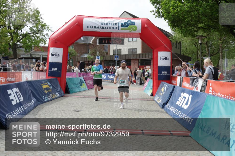 10.05.2026 - 8. Wedeler Halbmarathon Yannick Fuchs http://msf.ph/oto/9732959 10.05.2026 11:47:48 Ziel 362, 919, 2010 meine-sportfotos.de