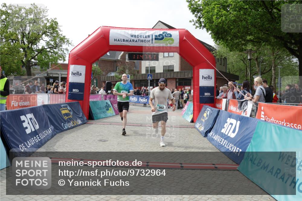 10.05.2026 - 8. Wedeler Halbmarathon Yannick Fuchs http://msf.ph/oto/9732964 10.05.2026 11:47:49 Ziel 362, 919 meine-sportfotos.de