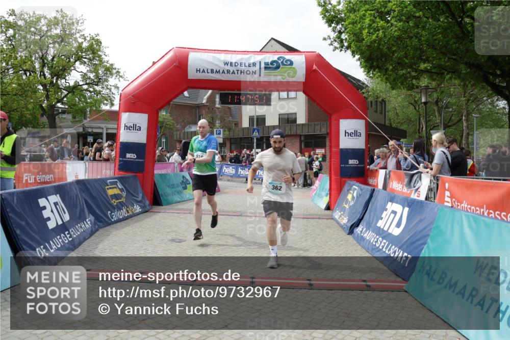 10.05.2026 - 8. Wedeler Halbmarathon Yannick Fuchs http://msf.ph/oto/9732967 10.05.2026 11:47:49 Ziel 362, 919 meine-sportfotos.de