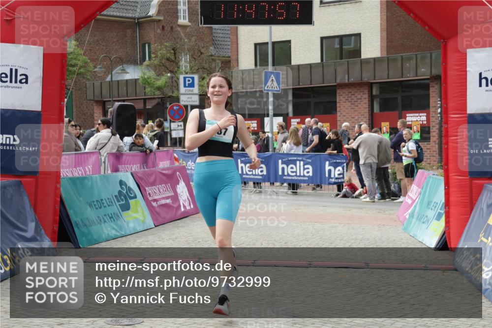 10.05.2026 - 8. Wedeler Halbmarathon Yannick Fuchs http://msf.ph/oto/9732999 10.05.2026 11:47:55 Ziel 787 meine-sportfotos.de