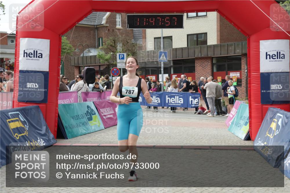 10.05.2026 - 8. Wedeler Halbmarathon Yannick Fuchs http://msf.ph/oto/9733000 10.05.2026 11:47:55 Ziel 787 meine-sportfotos.de