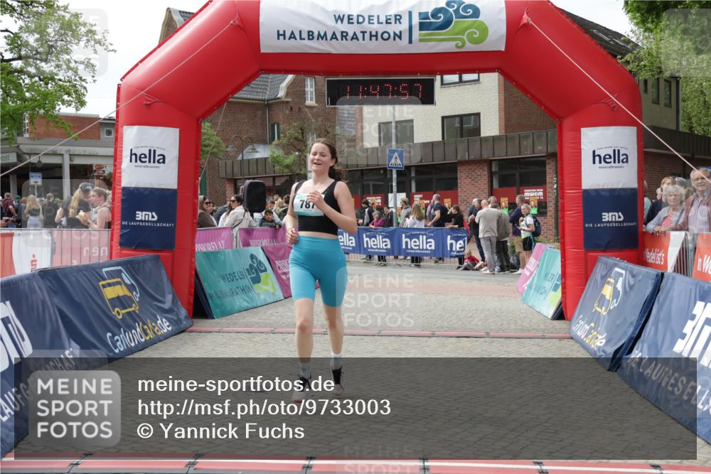 10.05.2026 - 8. Wedeler Halbmarathon Yannick Fuchs http://msf.ph/oto/9733003 10.05.2026 11:47:56 Ziel 787 meine-sportfotos.de