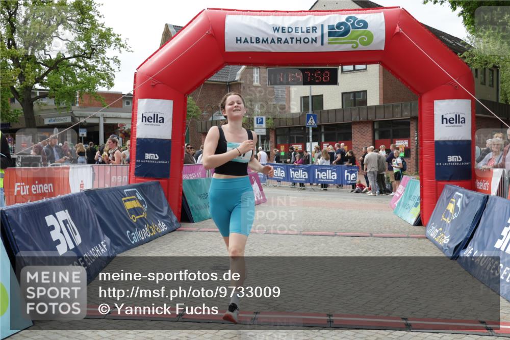10.05.2026 - 8. Wedeler Halbmarathon Yannick Fuchs http://msf.ph/oto/9733009 10.05.2026 11:47:56 Ziel 787 meine-sportfotos.de