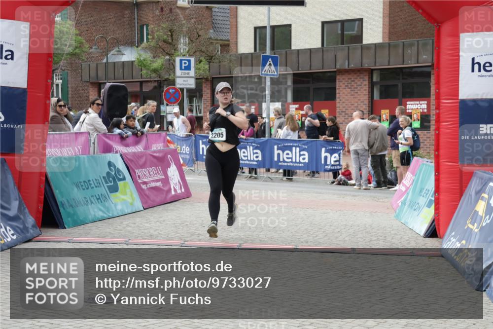10.05.2026 - 8. Wedeler Halbmarathon Yannick Fuchs http://msf.ph/oto/9733027 10.05.2026 11:48:06 Ziel 2205 meine-sportfotos.de