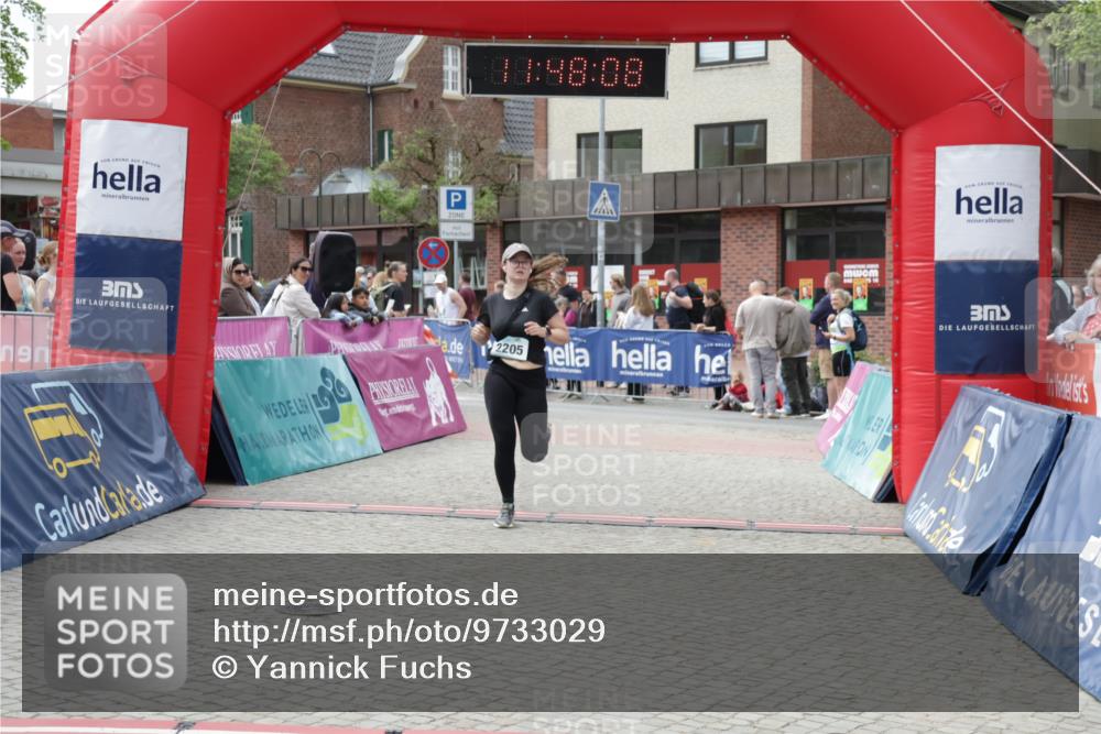 10.05.2026 - 8. Wedeler Halbmarathon Yannick Fuchs http://msf.ph/oto/9733029 10.05.2026 11:48:06 Ziel 2205 meine-sportfotos.de