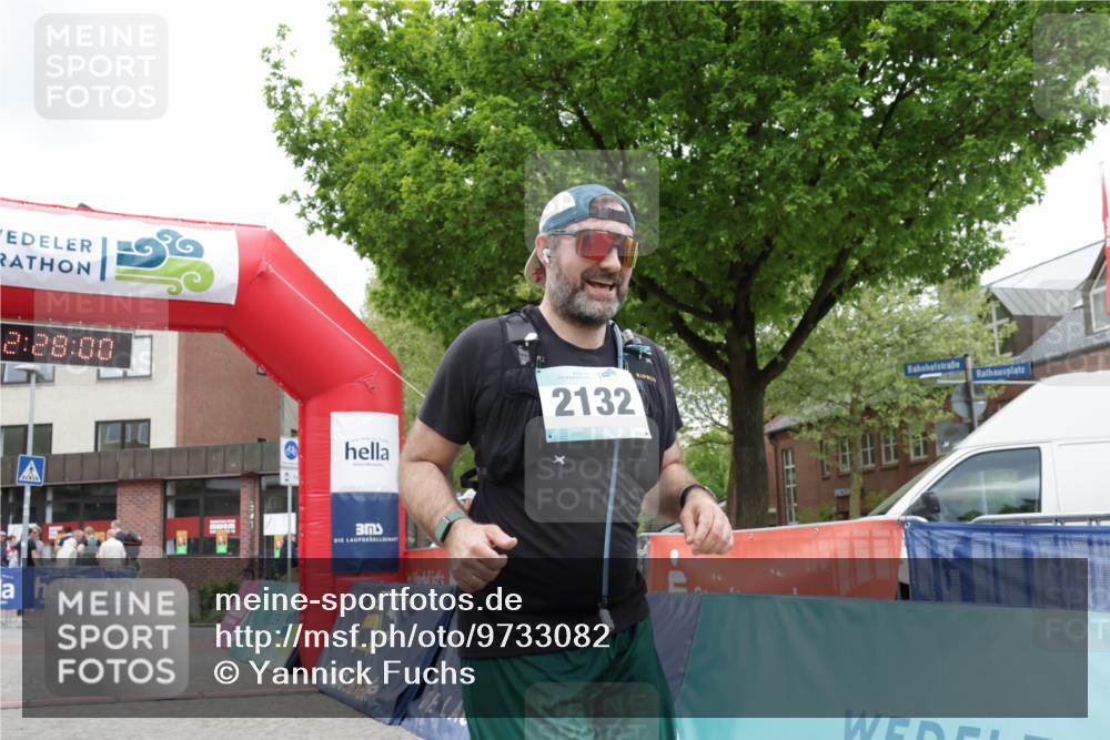10.05.2026 - 8. Wedeler Halbmarathon Yannick Fuchs http://msf.ph/oto/9733082 10.05.2026 12:27:59 Ziel 2132 meine-sportfotos.de