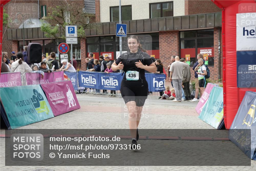 10.05.2026 - 8. Wedeler Halbmarathon Yannick Fuchs http://msf.ph/oto/9733106 10.05.2026 11:48:29 Ziel 436 meine-sportfotos.de