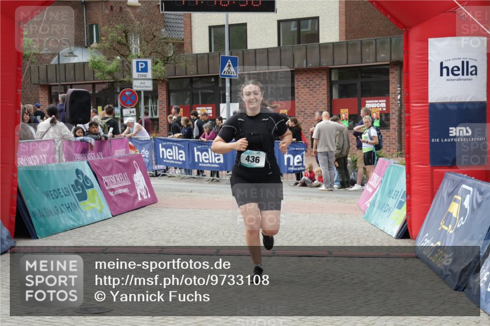 10.05.2026 - 8. Wedeler Halbmarathon Yannick Fuchs http://msf.ph/oto/9733108 10.05.2026 11:48:29 Ziel 436 meine-sportfotos.de