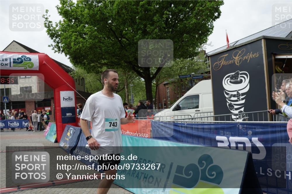 10.05.2026 - 8. Wedeler Halbmarathon Yannick Fuchs http://msf.ph/oto/9733267 10.05.2026 11:48:53 Ziel 496, 743 meine-sportfotos.de