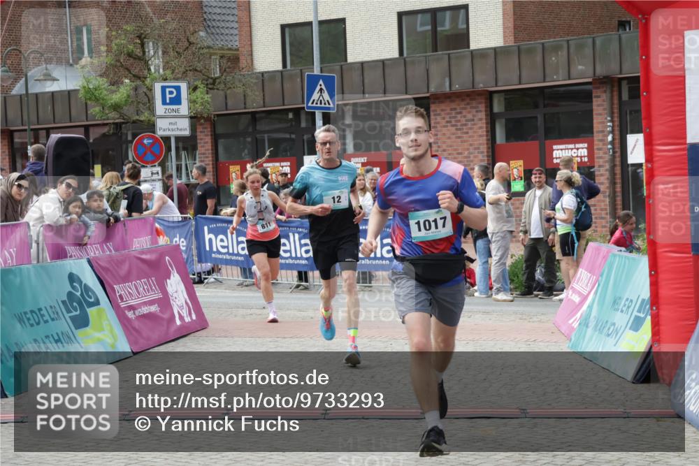 10.05.2026 - 8. Wedeler Halbmarathon Yannick Fuchs http://msf.ph/oto/9733293 10.05.2026 11:48:59 Ziel 12, 811, 1017 meine-sportfotos.de