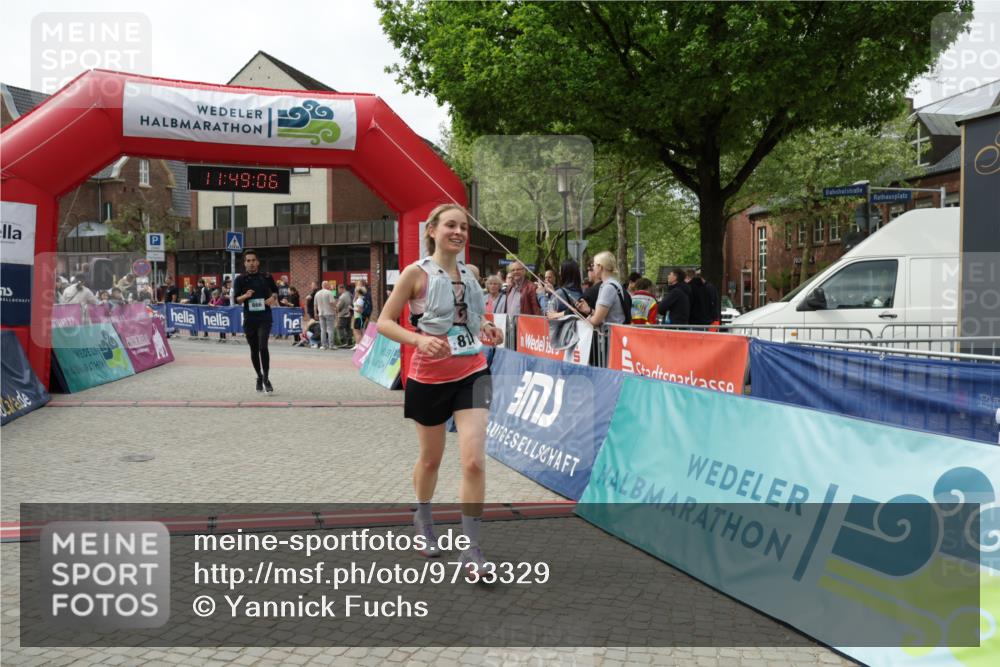 10.05.2026 - 8. Wedeler Halbmarathon Yannick Fuchs http://msf.ph/oto/9733329 10.05.2026 11:49:04 Ziel 12, 666, 811, 1017, 2002, 2004, 2078 meine-sportfotos.de