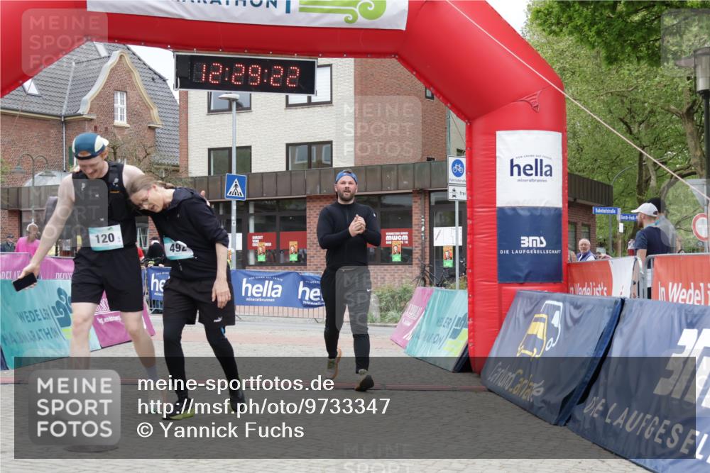10.05.2026 - 8. Wedeler Halbmarathon Yannick Fuchs http://msf.ph/oto/9733347 10.05.2026 12:29:20 Ziel 120, 492, 2167 meine-sportfotos.de