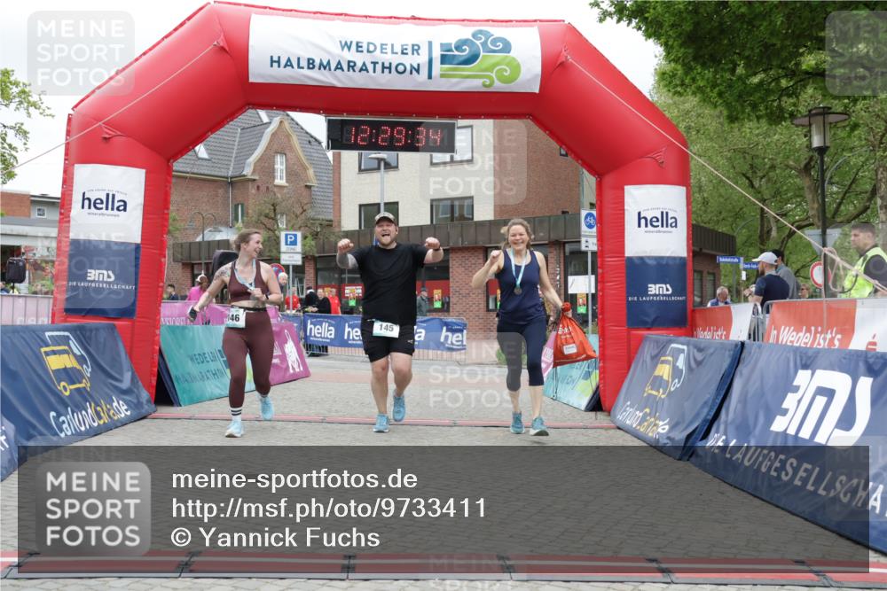 10.05.2026 - 8. Wedeler Halbmarathon Yannick Fuchs http://msf.ph/oto/9733411 10.05.2026 12:29:32 Ziel 145 meine-sportfotos.de