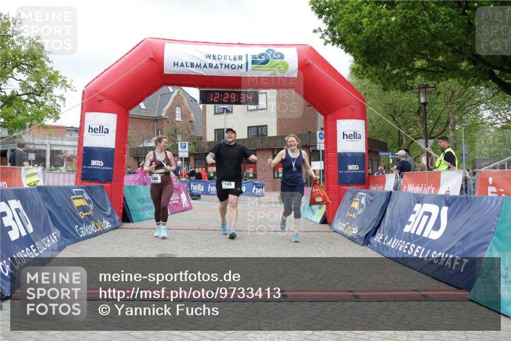 10.05.2026 - 8. Wedeler Halbmarathon Yannick Fuchs http://msf.ph/oto/9733413 10.05.2026 12:29:32 Ziel 145 meine-sportfotos.de