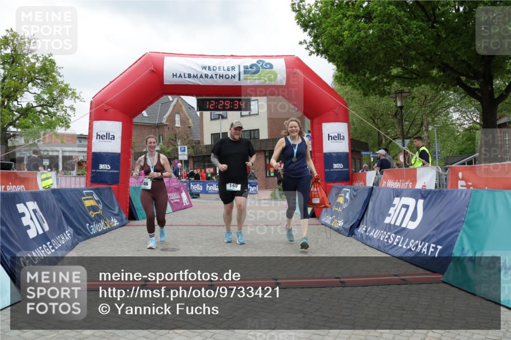 10.05.2026 - 8. Wedeler Halbmarathon Yannick Fuchs http://msf.ph/oto/9733421 10.05.2026 12:29:32 Ziel 145 meine-sportfotos.de