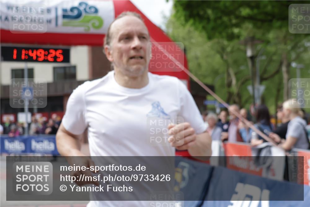 10.05.2026 - 8. Wedeler Halbmarathon Yannick Fuchs http://msf.ph/oto/9733426 10.05.2026 11:49:23 Ziel 188 meine-sportfotos.de