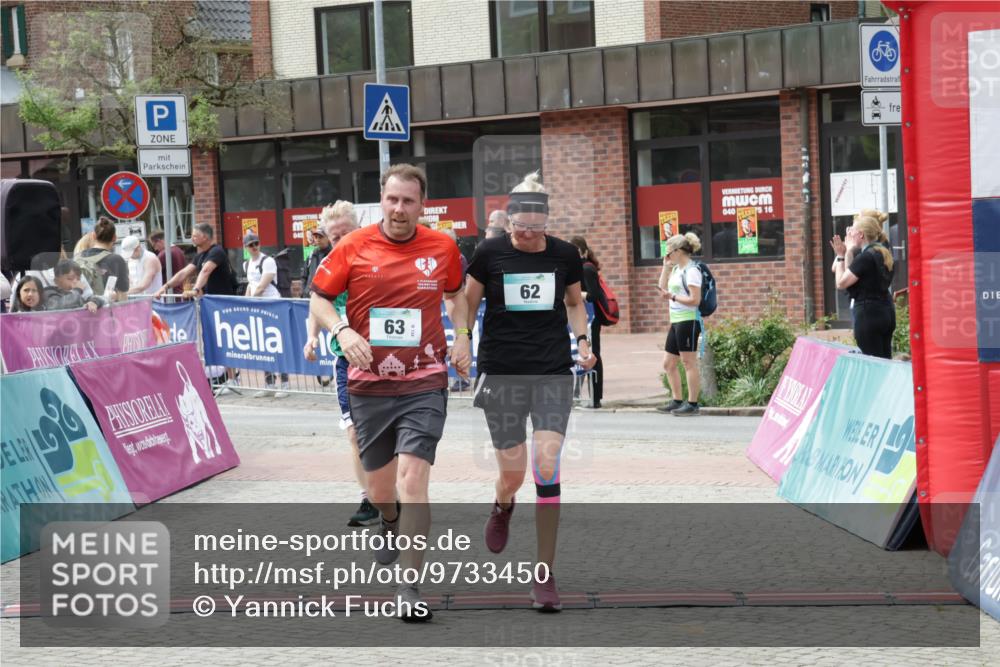10.05.2026 - 8. Wedeler Halbmarathon Yannick Fuchs http://msf.ph/oto/9733450 10.05.2026 11:49:28 Ziel 62, 63, 432 meine-sportfotos.de